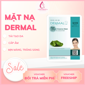 Mặt nạ COLLAGEN DERMAL lô hội