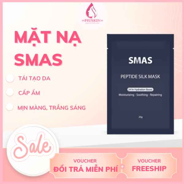 MẶT NẠ DƯỠNG VÀ PHỤC HỒI DA SMAS PEPTIDE SILK MASK