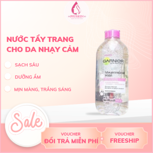 nước tẩy trang garnier micellar water