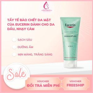 Tẩy tế bào chết da mặt của Eucerin