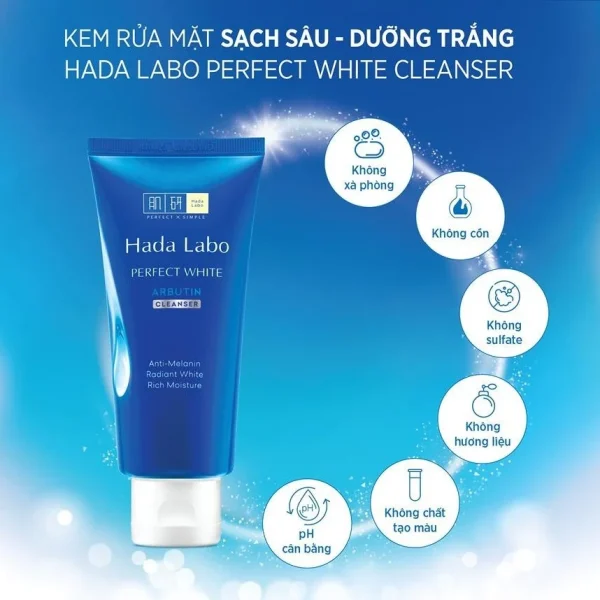 Sữa rửa mặt HADA LABO - Hình ảnh 2