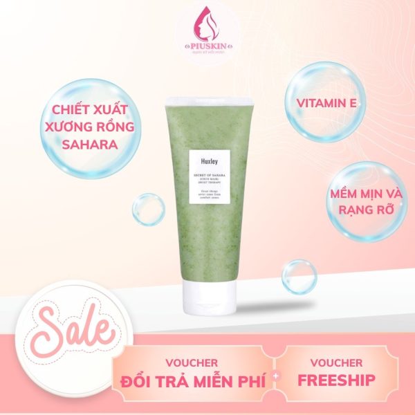 Tẩy tế bào chết da mặt của Huxley - Hình ảnh 2